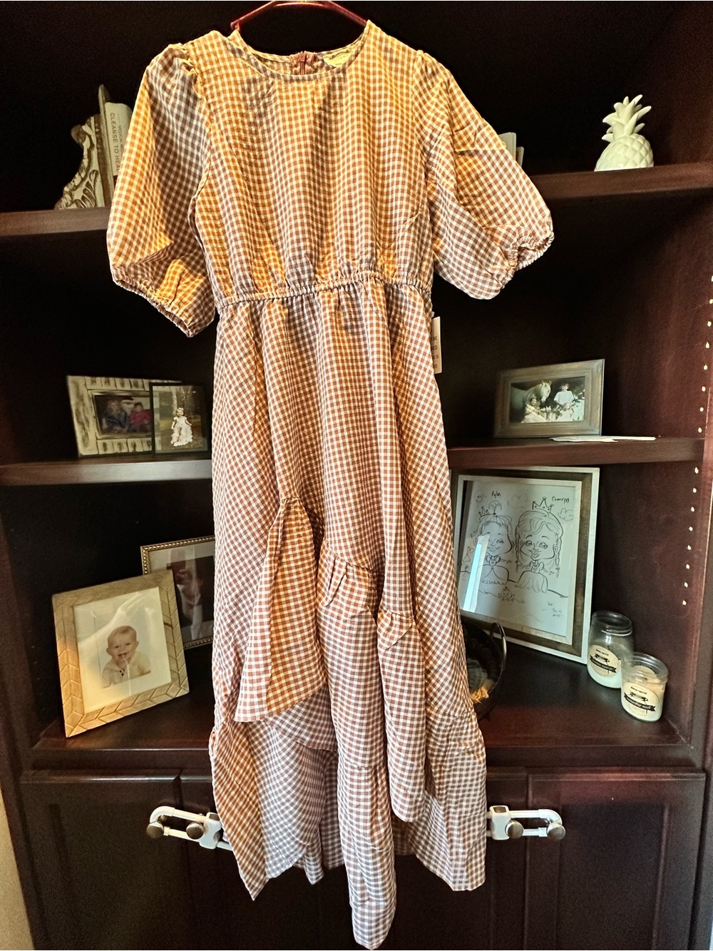 Mia Joy NWT sz 4 plaid dress
